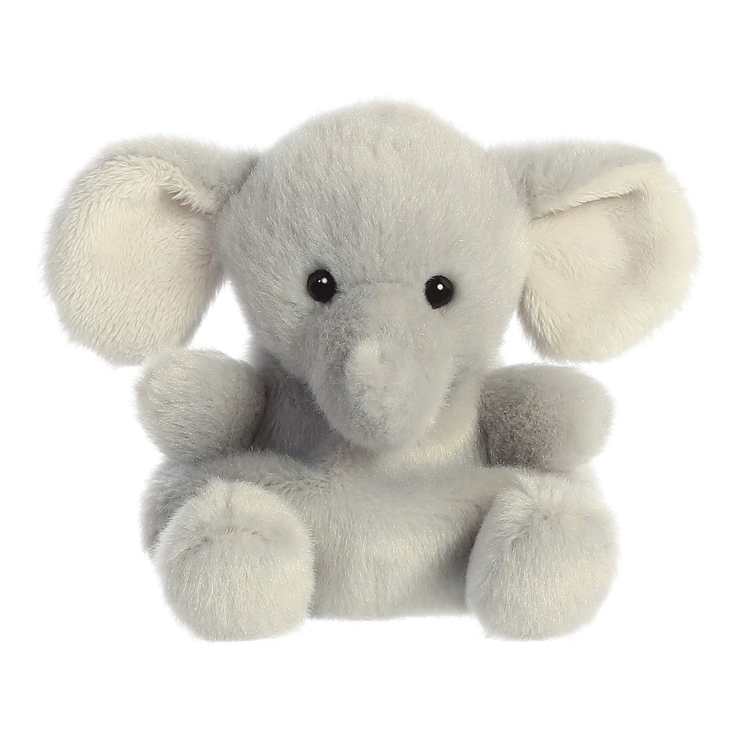 Aurora® Mini Stomps Elephant™ Stuffed Animal - Gray, Pocket-Sized, Collectible, 5 Inches, Polyester
