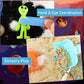 Space Themed Toys Sensory Bin Filler,Planet Toys For Kids, Universe Solar System Toys For Autistic Children, Space Astronauts Se