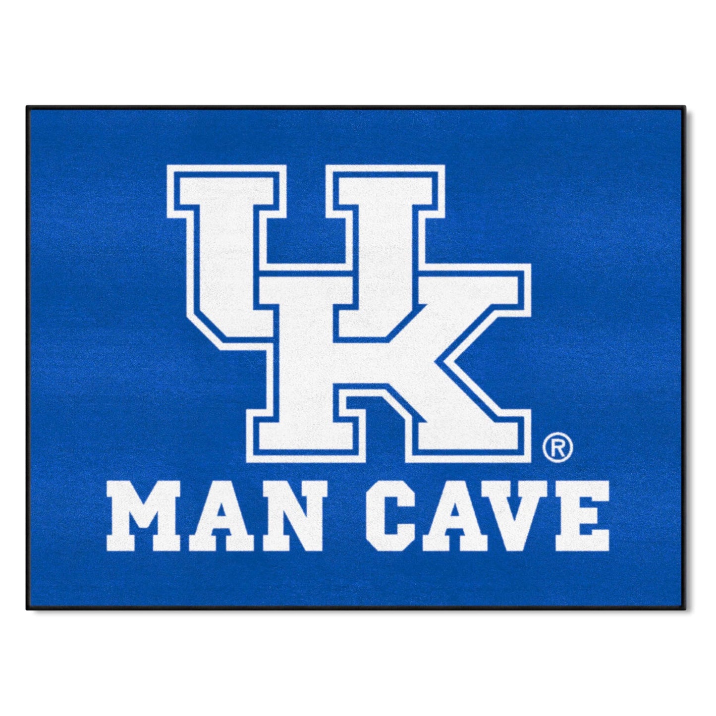 FANMATS 14653 University of Kentucky All-Star Mat - Man Cave | Blue | 33.75x42.5 | UK Primary Logo