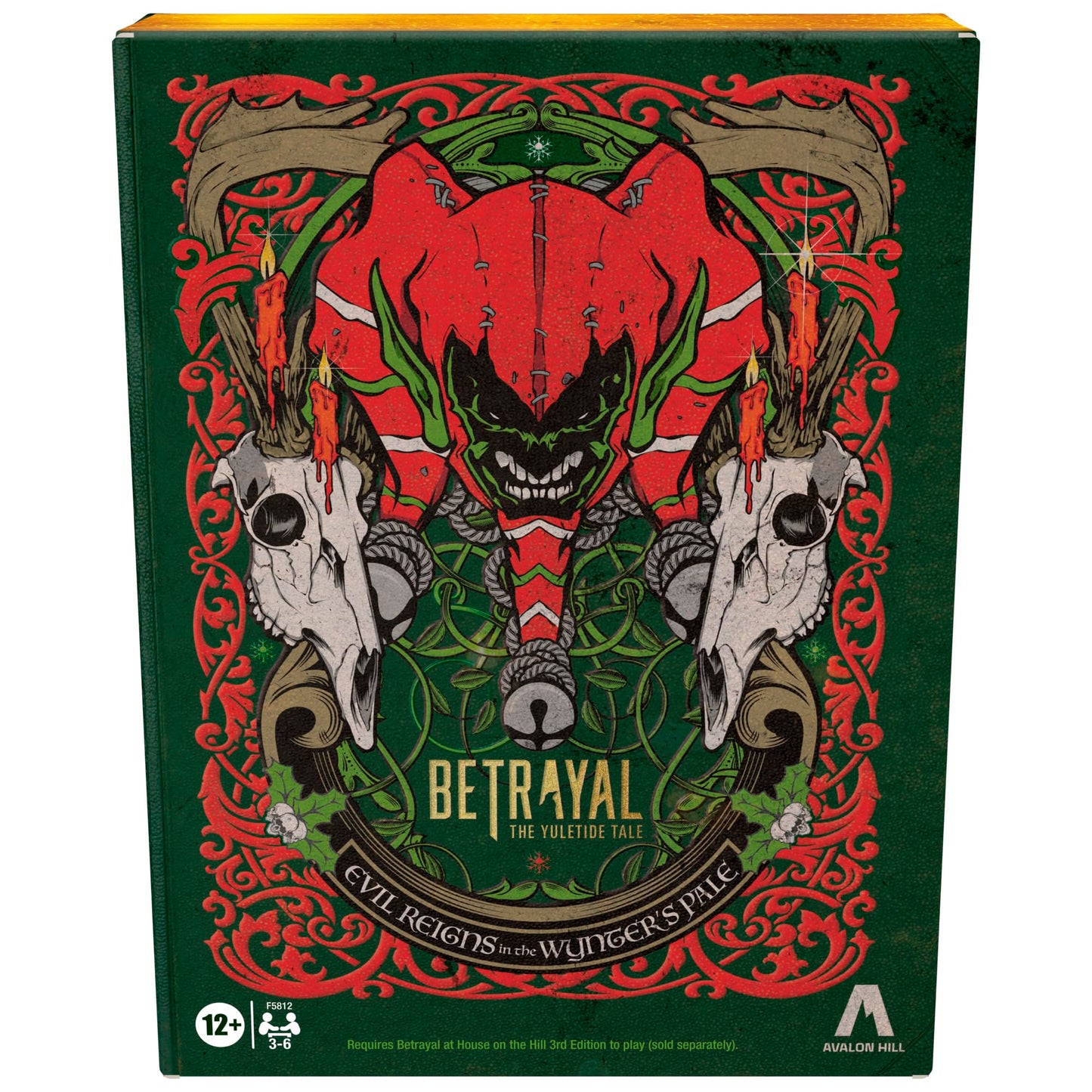 Hasbro Gaming Avalon Hill Betrayal: Evil Reigns Expansion, Ages 12+, Medium, Multicolor, Requires Betrayal at HOTH 3rd Edition