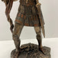 Unknown 13 Inch Cold Cast Bronze Figurine - Archangel Saint Gabriel with Horn, 7.48"x6.11"x2.99"