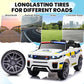 Hikole 12Volt Kids Electric Police Car With Remote Control, Battery Operated Kids Cop Cars, Music, Megaphone, Siren, Flashing Li