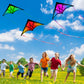 YFAFENGS 3-Pack Delta Kites Set for Beach & Outdoor - Easy Fly Kites for Kids Ages 4-8  8-12 & mature-themeds  Durable Wind-Resistant Frame(Gradient Purple/Green/Orange)