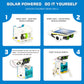 Stem 13-In-1 Solar Power Robots Creation Toy, Educational Experiment Diy Robotics Kit, Science Toy Solar Powered Building Robotics Set Age 8-12 For Boys Girls Kids Teens To Build