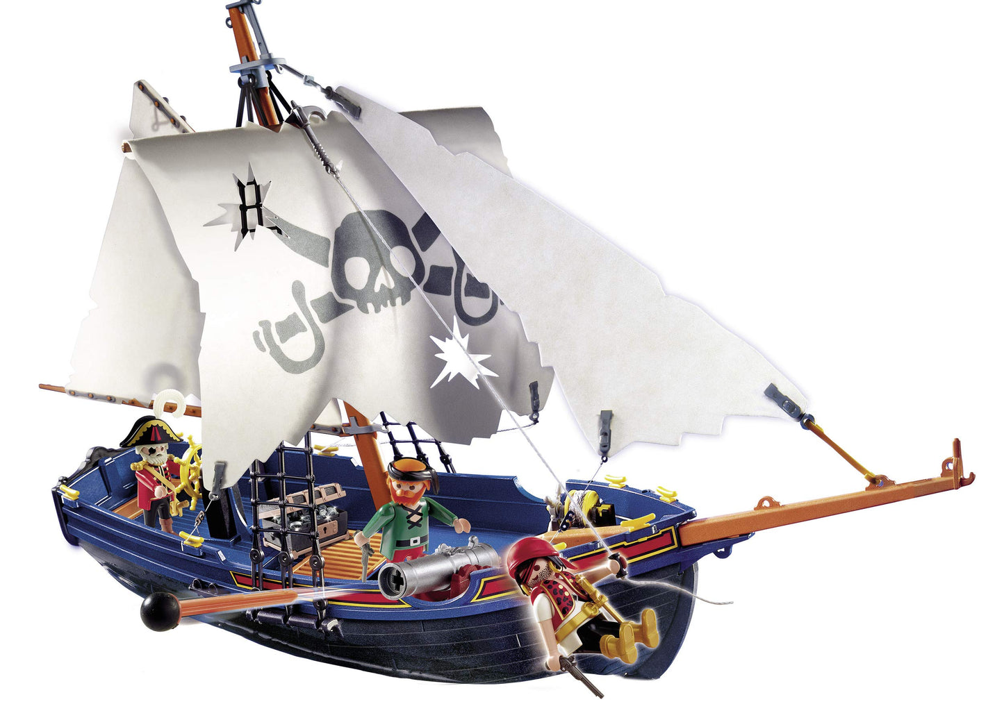 Playmobil Pirate Ship Model 5810 - Unique Size - Plastic - Various Colors