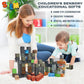 Graceduck 60Pcs Magnetic Blocks For Toddlers Toys: Build Magnetic Dark Castle Set - Magnetic Construction Cube Toys - Montessori Sensory Toys For Toddlers 3 4 5 6 7 8 9 10 Year Old Girls Boys
