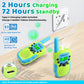 Vvinca Walkie Talkies For Kids Rechargeable Toys For Ages 5-7, Long Range 22 Channels 2 Way Kids Walkie Talkie With Flashlight F