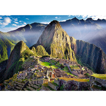 Trefl Historic Sanctuary Of Machu Picchu 500 Piece Jigsaw Puzzle Red 19'X13' Print, Diy Puzzle, Creative Fun, Classic Jigsaw For Adults And Children From 10 Years Old