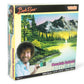 Bob Ross Mountain Retreat Nature Puzzle Board For Adults And Kids | Forest Lake Jigsaw Puzzle 1000 Pieces | Interactive Brain Teaser For Family Game Night | 28 X 20 Inches