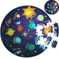 Cocomoco Kids Solar System Puzzle 42 Pcs - Glow In The Dark - Educational Toy Space Puzzles For Kids Ages 2-6 Year Old Boys Girl