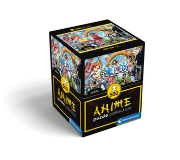 Clementoni 35136 Anime One 500 Pieces, Jigsaw Puzzle For Adults-Made In Italy