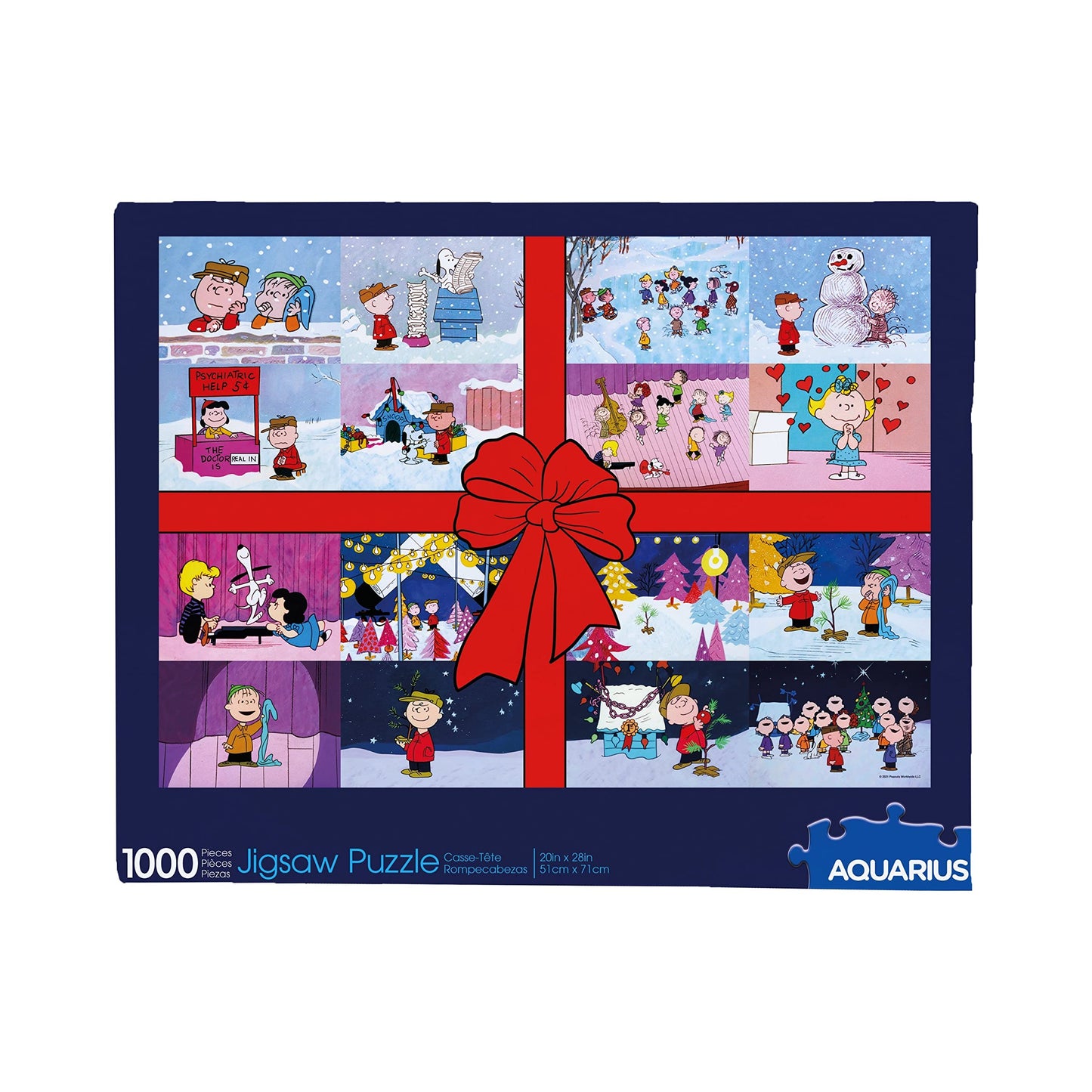Aquarius Peanuts Charlie Brown Puzzle (1000 Piece Jigsaw Puzzle) - Glare Free - Precision Fit - Officially Licensed Peanuts Merc