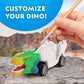 Blue Marble Dinosaur Race Cars Craft Kit - Paint 3 Cars with 6 Colors, Multicolor, Model RTDINOCAR, Kids Arts & Crafts
