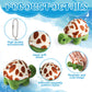 Hungdao 36 Pcs Mini Turtle Stuffed Toy Bulk Small Turtle Plush Toys Soft Cute Stuffed Animal Decorations Animal Sea Party Favor
