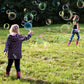 B bangcool Bubble Wands Set - Big Bubbles Maker with Tray for Outdoor Play & Parties, Fun for All Ages, Plastic