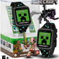Minecraft Kids Smart Watch - Interactive Touchscreen With Games, Camera, Step Counter, Alarm, Timer, Voice Recorder, And Cool Minecraft Silicone Strap - Fits Wrists 5.5' To 8.0'
