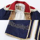 Colorful House George Washington Costume Kids Colonial Outfits Boys American Revolution Historic Navy Blue(5-6Y,Blue)