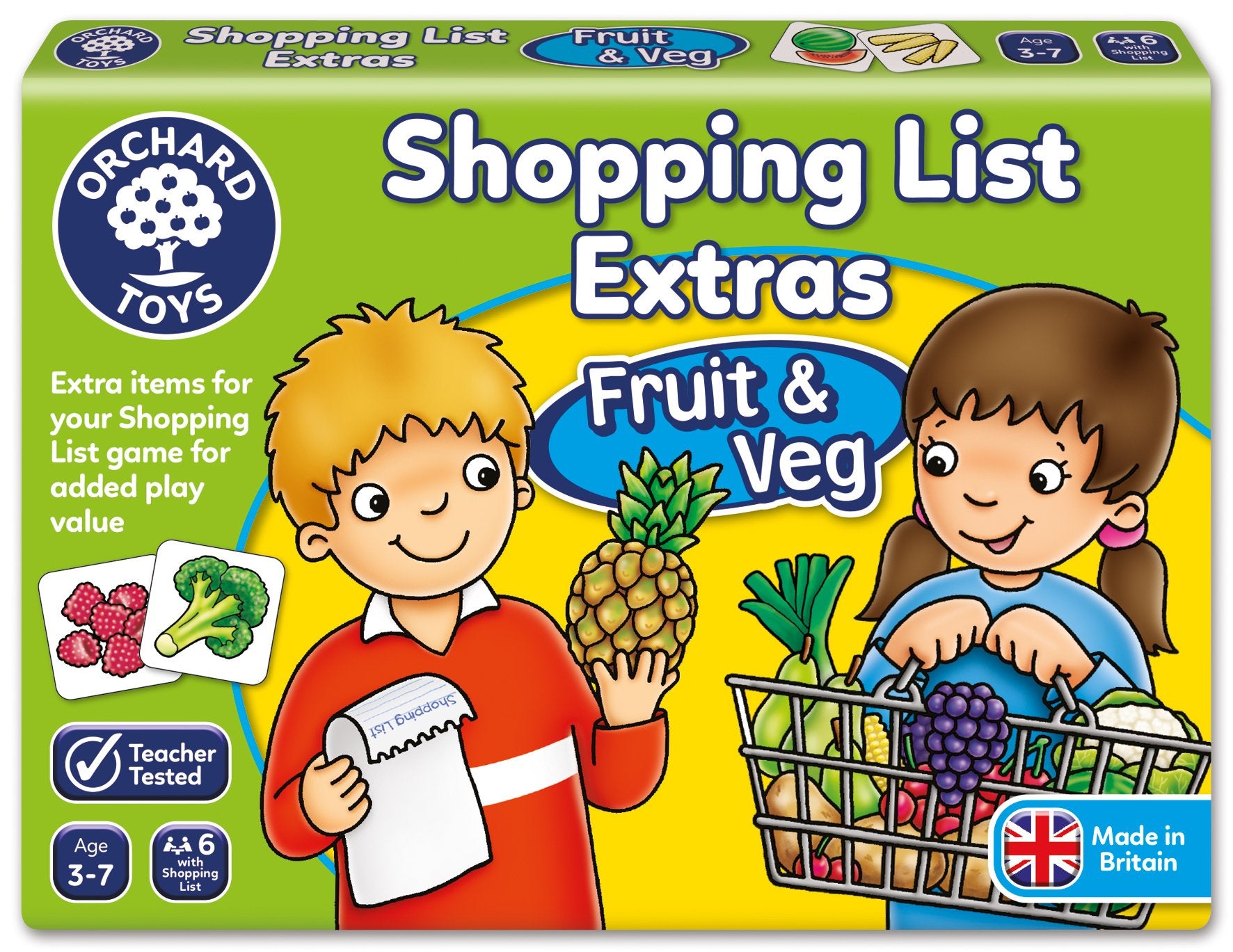 Shopping List Booster Pack - Fruit & Veg