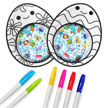 Bizyboo Easter Egg Decorator - An Easter Egg Hunt In The Palm Of Your Hand - Hidden Object Scavenger Hunt Search Sensory Matchin