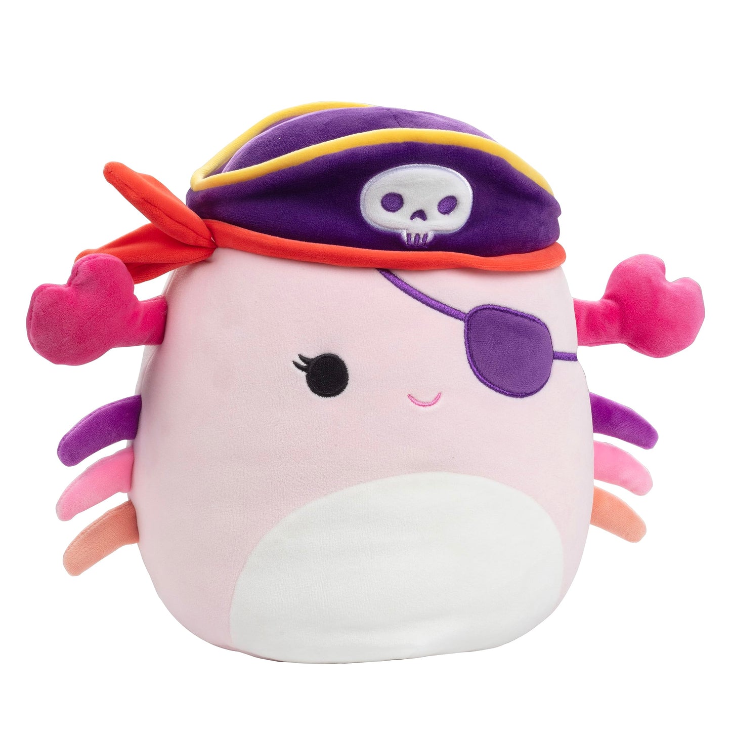 Squishmallows 10-Inch Cailey The Crab - Official Jazwares Plush - Collectible Soft & Squishy Stuffed Animal Toy - Gift For Kids, Girls, Boys
