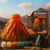 Graphene Volcano Eruption Diy Science Kit For Kids Make Your Own Volcano With Mould Gypsum & Paint Fun Learning Activity For Boy