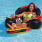 SportsStuff Siesta Lounge - Floatable Heavy-Duty Nylon & PVC Inflatable (68"x40") - Yellow, Model 54-1602