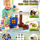 Aleath Magnetic Blocks Building Toys For Kids: 100Pcs Magnet Cubes Trains Set - Kids Toys For Christmas Birthday Gifts - Magneti