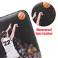 Basketball Trading Card Binder 4 Pocket with 50 Sleeves up to 400 Cards Basketball Binder Portable Waterproof Storage Book with Sleeves for Basketball Cards Collection