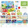 Flybean Busy Book For Toddler 3-5, Preschool Learning Activity Toys, Montessori Quiet Book, Writing Practice & Sticker Books, Ed