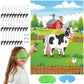 Waenerec Pin The Tail On The Cow, Cow Games With 28 Pcs Cow Tails For Kids Farm Birthday Party Supplies Cow Themed Party Favors Decorations