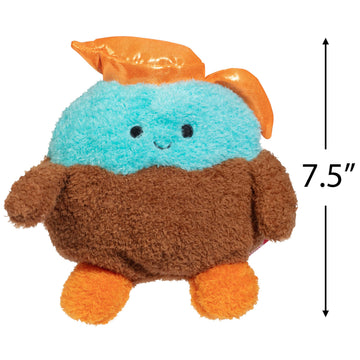 BumBumz 7.5 Inch Coffee Pot & Mug Plush Toy Set - Weighted Sensory, Soft & Cute - Officially Licensed, Perfect Gift for Kids