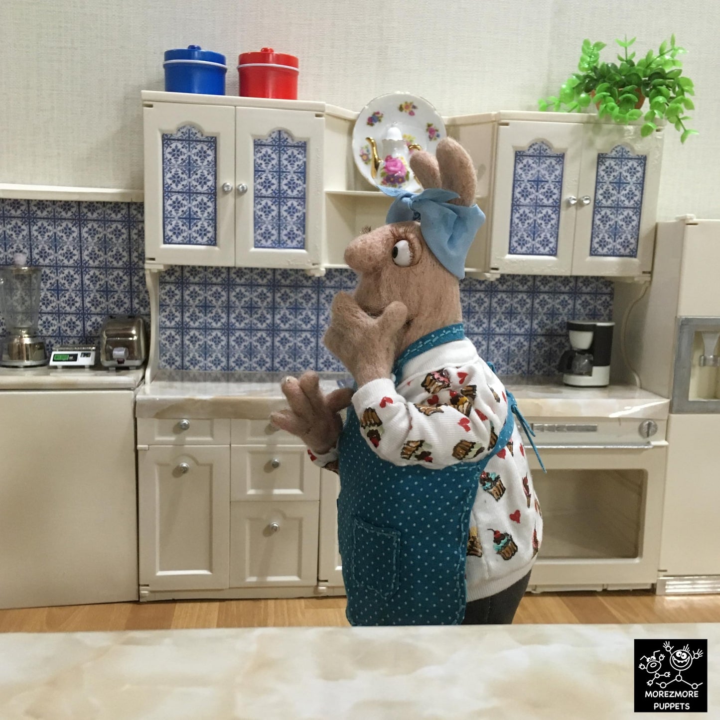 M01539 Morezmore 10Pc Artificial Miniature Plants For Miniature Dollhouse Landscape Diorama Settings Foliage Miniature Grass Min