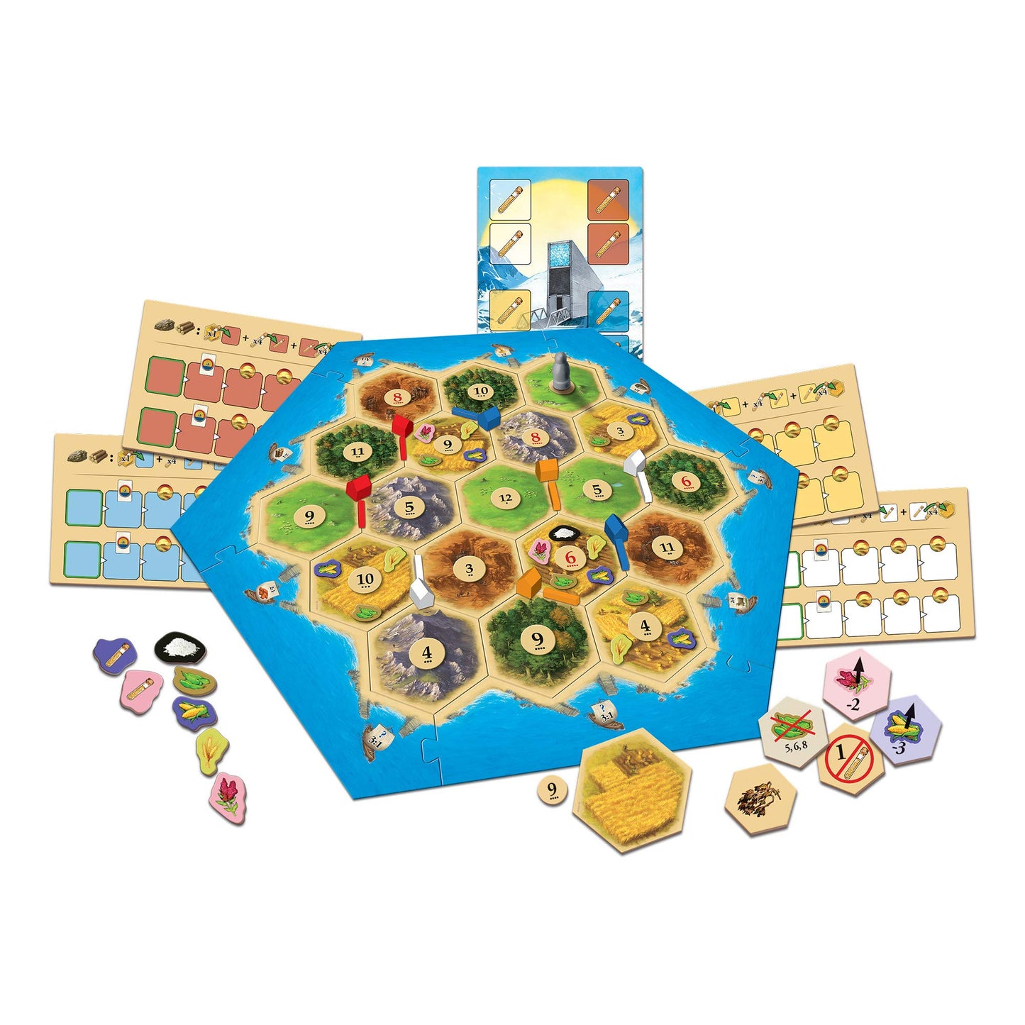 CATAN Catan Crop Trust Board Game - Standard Size, Multicolor, Paper (Model CN3126)