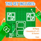 Strictly Briks Compatible With Lego Classic Stackable Baseplates, Building Bricks For Towers, Shelves, And More, Red, Green, Blu