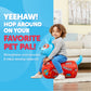 Waddle Hip Hopper Inflatable Hopping Animal Bouncer Dog, Ages 2 And Up, Supports Up To 85 Pounds