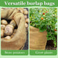 Cwlakon 6 Pack Large Burlap Potato Sack Race Bags For Kids Adults, Field Day Family Reunion 4Th Of July Easter Halloween Game, O