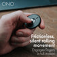 ONO Scroller Handheld Fidget Toy - Aluminum, Black | Stress Relief, Focus & Clarity | Portable Design for Adults