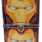 The Tin Box Marvel Avengers Stack Store And Carry Tin. Stackable Tin Box With Handle, Blue