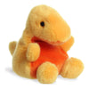 Aurora® Thunder Bronto™ Stuffed Animal - Mini 5" Yellow Polyester Palm Pals™ Collectible