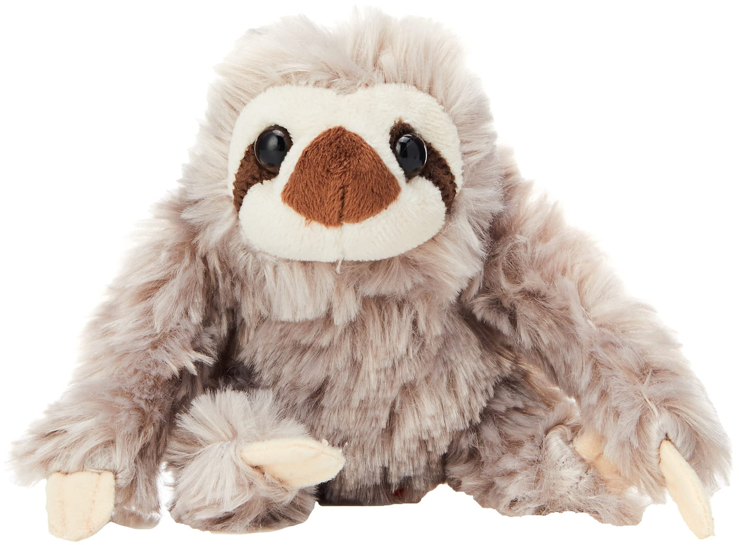 WILD REPUBLIC Sloth Stuffed Animal, 5 inches, Plush Toy Made from Recycled Materials, Model 21193