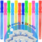 Giftexpress 24 Pcs Big Bubble Wands And Solution - 14.6'' Large Bubble Wands And Bubble Refills Solution For Easter, Pool, Beach