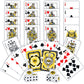 Masterpieces Game Day - NCAA Iowa Hawkeyes 2-Pack Playing Cards & Dice Pack - Officially Licensed Set for mature-themeds and Family