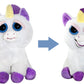 Feisty Pets Expressions Sly Glenda Glitterpoop The Unicorn That Grins from Ear to Ear