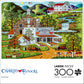 Buffalo Games 300 Piece Jigsaw Puzzle - Charles Wysocki Budzens - Large Multicolor Paper Puzzle for Adults - 21.25 x 15.00 inches