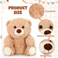 Jenaai 8 Pcs 10 Inches Stuffed Animal Bear Bulk Valentine'S Day Gift Soft Cute Baby Shower Bear Small Stuffed Plush Toys For Gir