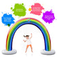 Splashin'Kids Outdoor Rainbow Sprinkler Super Toddler Water Toys For Children Infants Boys Girls And Kids Perfect Outside Inflat