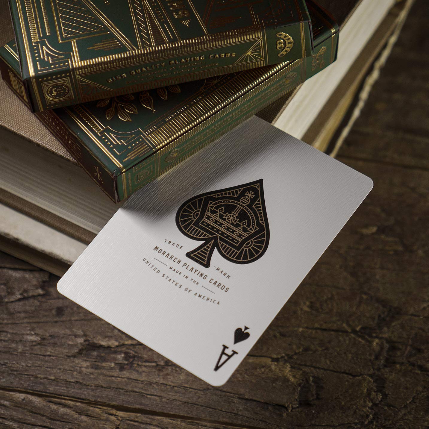 Theory11 Monarch Playing Cards (Green)