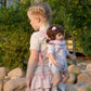 Gagaku Baby Doll Carrier For Toddlers, Doll Carrier For Little Girls, Toy Baby Dolls Sling For Kids, Reborn Baby Doll Accessorie