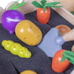 Imagination Generation Wooden Vegetable Playset for Kids - Includes Carrots, Beets, Mushrooms, Trowel, 13 pcs, Brown