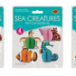 Beistle Sea Creatures Honeycomb Party Decorations - Pack Of 3